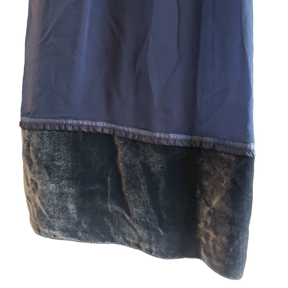 Laundry By Shelli Segal Ruffle Dress Women's Size 10, Blue - Picture 6 of 11